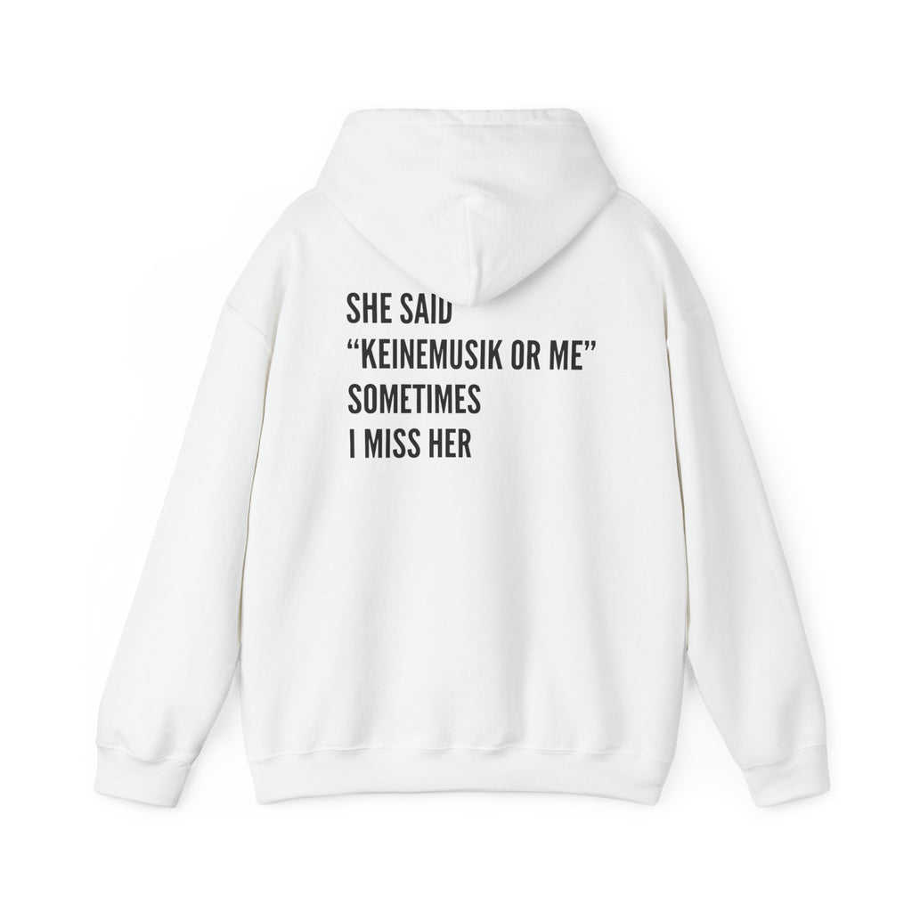 Keinemusik Hoodie – Minimal Logo Music Crew Hooded Sweatshirt