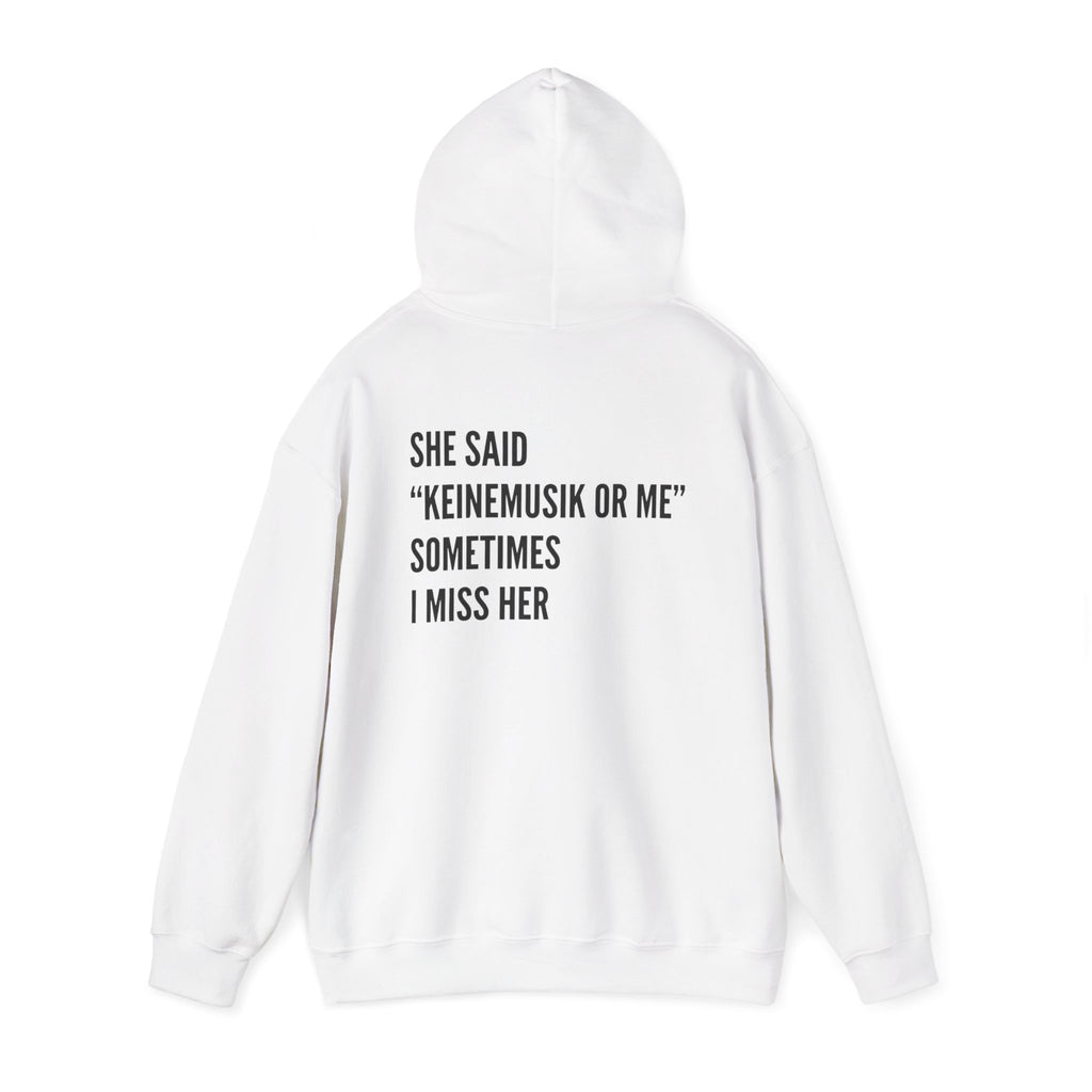 Keinemusik Hoodie – Minimal Logo Music Crew Hooded Sweatshirt