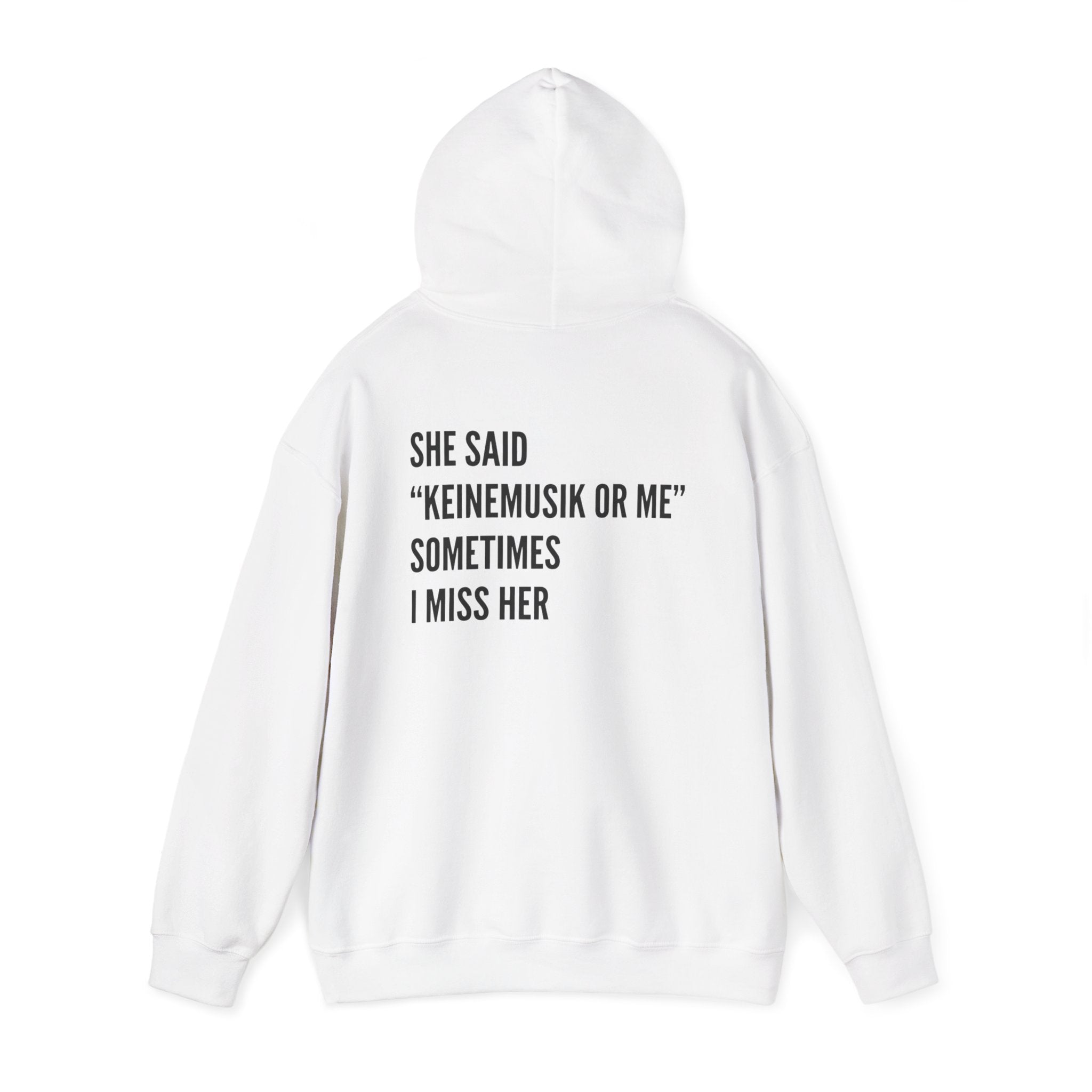 Keinemusik Hoodie – Minimal Logo Music Crew Hooded Sweatshirt